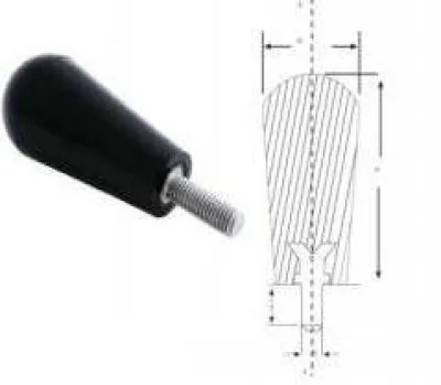 No3 M10x30 Armutlu Silindir Civatalı