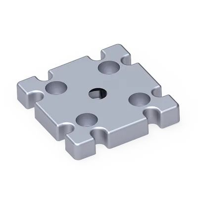 Pabuç Bağlantı Parçası 90X90 M16