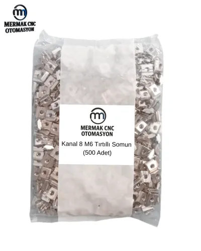 Kanal 8 M6 Tırtıllı Somun (500 Adet)