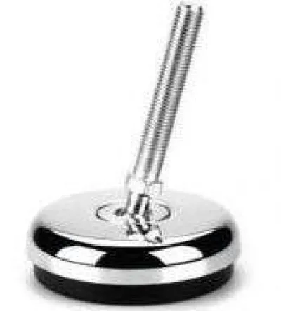 120 Lik M20x150 Tezgah Tamponu Bombeli Oynar Krom