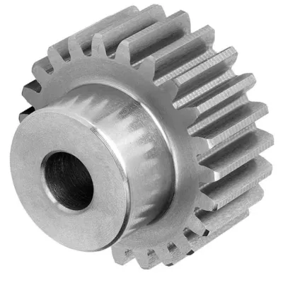 M2.5 Z25 Diş Pilot Delikli Düz Pinyon